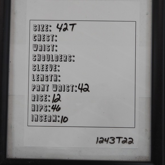 Polo Ralph Lauren Chino Shorts Mens 42T Navy Blue Pleated Front Cotton Casual - Picture 10 of 10